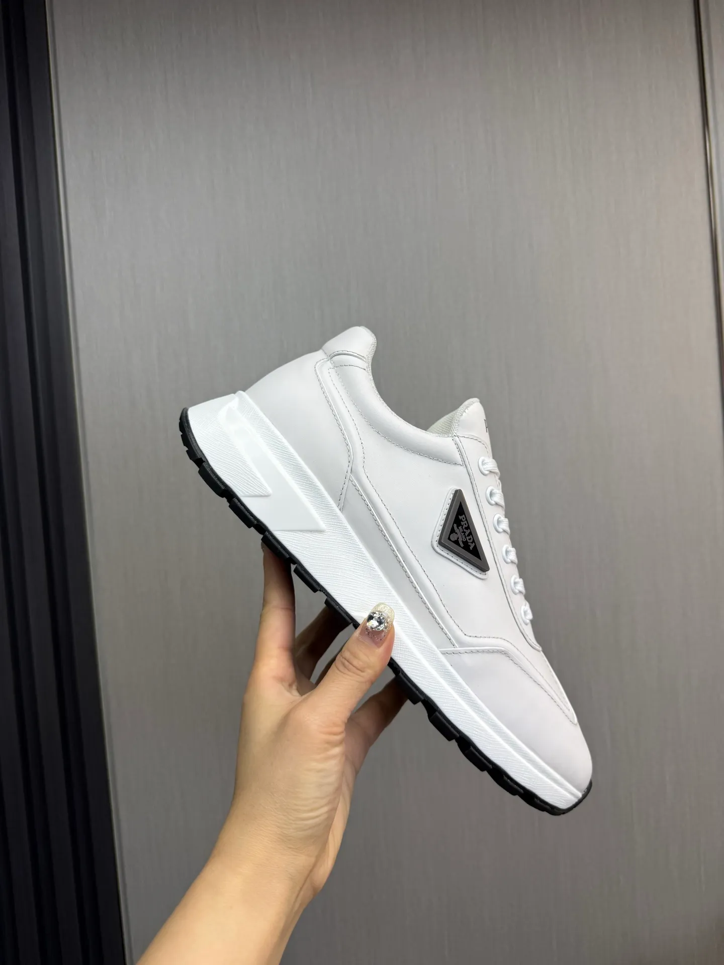 Factory price 640💰 [PRADA] Popular items in men's shoe counters, synchronized with the official website, 1 high-quality shipment ✔️Original cowhide + cowhide lining, 1🆚1 replica, original sole, 38-45 (45 customized, non-refundable)